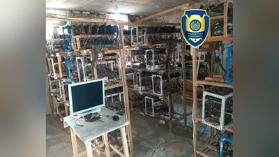 'Нурафшон шаҳрида майнинг крипто-активлари қурилмаларини ўрнатган шахслар қўлга тушди'ning rasmi