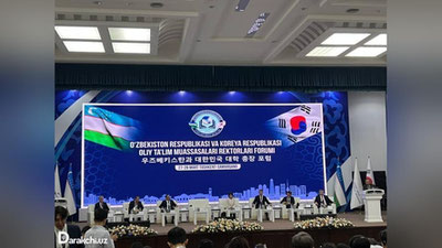 'Koreyadagi xorijlik talabalar o`rtasida o`zbekistonliklar son jihatdan uchinchi o`rinda turadi — Koreya ta`lim vaziri'ning rasmi