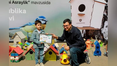 Изрображение 'В Ташкентском ботаническом саду отметили Международный день птиц (фото)'