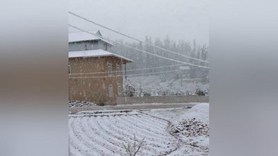 'Qashqadaryo va Jizzax viloyatlarining bir netcha tumanlarida kuchli qor yog`di (video)'ning rasmi