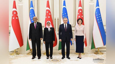'O`zbekiston va Singapur o`rtasida 7 ta hujjat imzolandi'ning rasmi