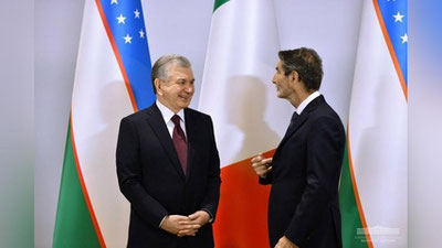 'O`zbekiston Prezidenti Lombardiya gubernatori bilan uchrashuv o`tkazdi'ning rasmi