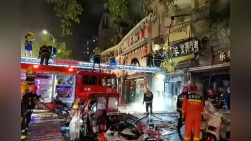 'Xitoydagi restoranda gaz portlashi oqibatida 31 kishi halok bo`ldi'ning rasmi