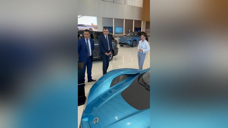 'Qashqadaryoda elektromobillar  ishlab chiqarish yo`lga qo`yilishi mumkin'ning rasmi