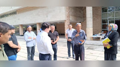 'Respublika ishchi guruhi anklav hududlarning muammolarini hal etmoqda'ning rasmi