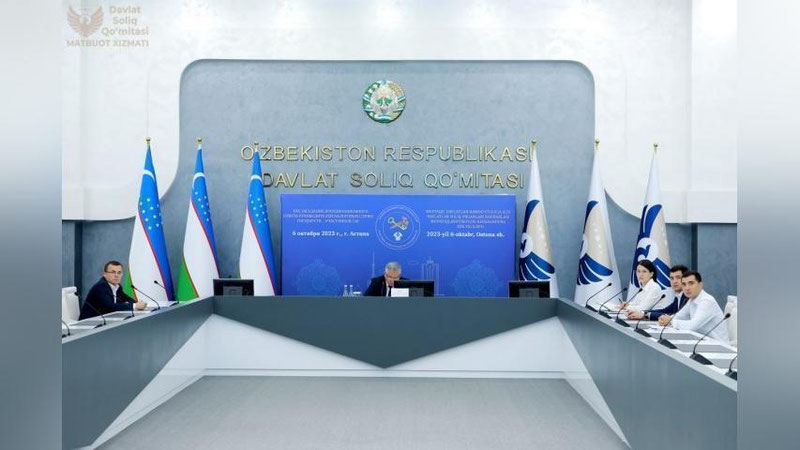 'MDH davlatlari soliq xizmatlari global Big Data texnologiyalaridan foydalanish bo`yicha tajriba almashdi'ning rasmi