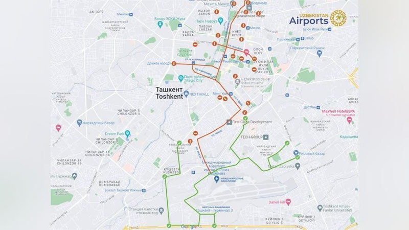 '8-10 noyabr kunlari poytaxtda yopiladigan yo`llar nomi e`lon qilindi (ro`yxat)'ning rasmi