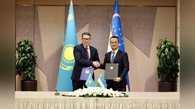 Изрображение 'Узбекистан и Казахстан подписали соглашение о центре промкооперации "Центральная Азия'