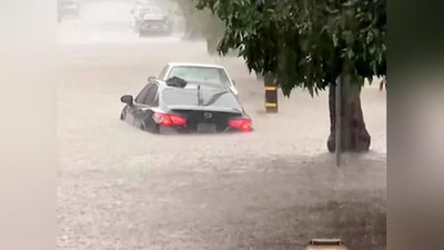 'Kaliforniyada butun shaharni suv bosdi'ning rasmi