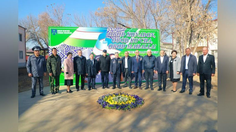 'Yil sarhisobi: “Obod xonadon-obod ko`cha-obod mahalla”'ning rasmi