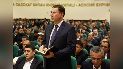 'Sog`liqni saqlash vazirining birinchi o`rinbosari ishdan ketdi'ning rasmi
