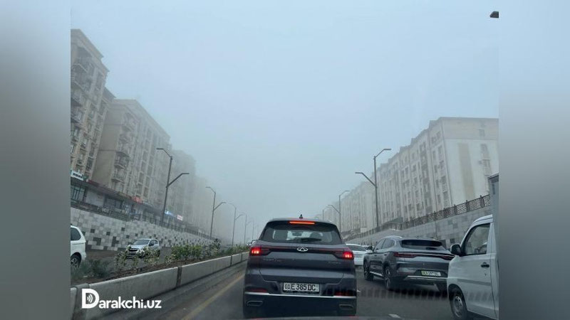 'Toshkent dunyoning havosi eng iflos shaharlar ro`yxatida 1-o`ringa chiqdi'ning rasmi