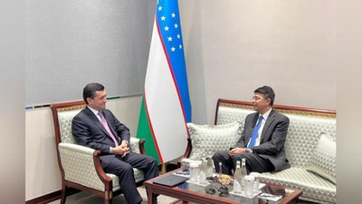 'Hindiston elchisi O`zbekistondagi diplomatik missiyasini yakunladi'ning rasmi