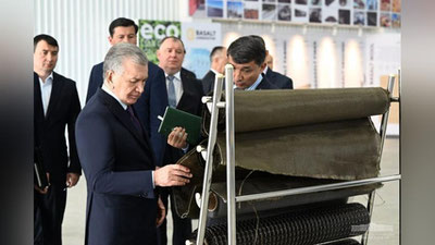 'Prezident Jizzaxga tashrifini Forish tumanidan boshladi (foto)'ning rasmi