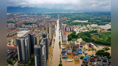 'Xitoydagi suv toshqinlari oqibatida 110 ming kishi evakuasiya qilingan'ning rasmi