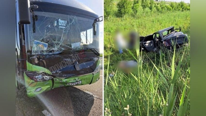 'Jizzaxda “Lacetti” avtobus bilan to`qnashib ketdi'ning rasmi
