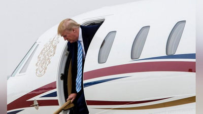 'Tramp sud xarajatlarini qoplash uchun samolyotini sotdi'ning rasmi