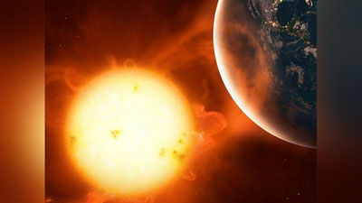 'Quyoshda kuchli chaqnash sodir bo`ldi'ning rasmi