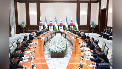 'O`zbekiston va Koreya 7 ta yo`nalishda strategik hamkorlik qilmoqchi'ning rasmi