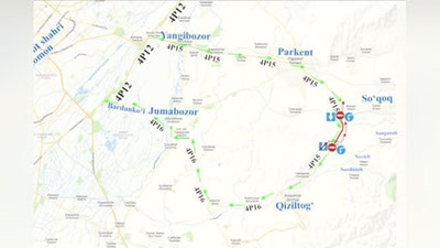 'Dam olish kunlari So`qoq va Chimyonga boruvchi yo`llarda bir tomonlama harakat tashkil etiladi'ning rasmi