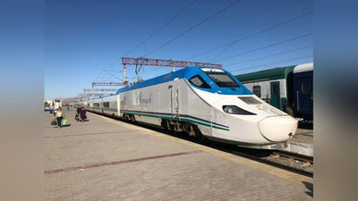 'O`zbekistonda jazirama issiq sabab poezdlar harakat tezligiga cheklovlar o`rnatiladi'ning rasmi