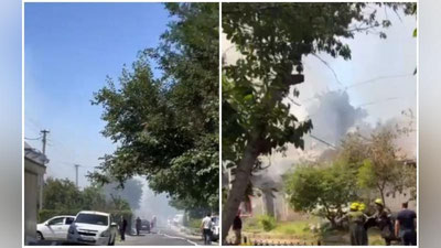 'Toshkentda bir-biriga tutash qurilgan 3 ta xonadon yonib ketdi'ning rasmi