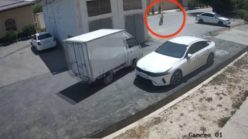 Image of 'In Samarkand, a Labo driver hit a child riding a bicycle (video).'