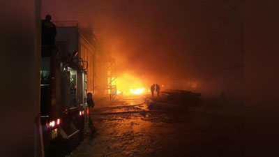 'Жомбойдаги корхоналарнинг бирида ёнғин содир бўлди'ning rasmi