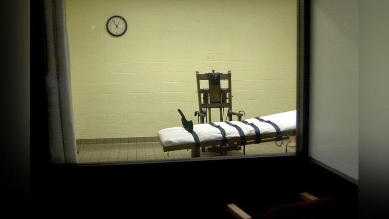 'BMT AQShning mahbuslarni azot gazi bilan qatl qilish uslubiga qarshi'ning rasmi