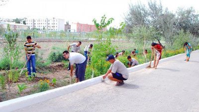 'O`zbekistonda ixtiyoriy tashabbus bilan hashar o`tkazib bo`lmaydigan joylar ma`lum qilindi'ning rasmi