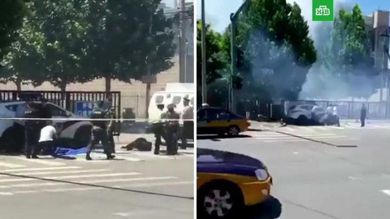 Изрображение 'У ПОСОЛЬСТВА США В ПЕКИНЕ ПРОИЗОШЕЛ ВЗРЫВ (ВИДЕО)'