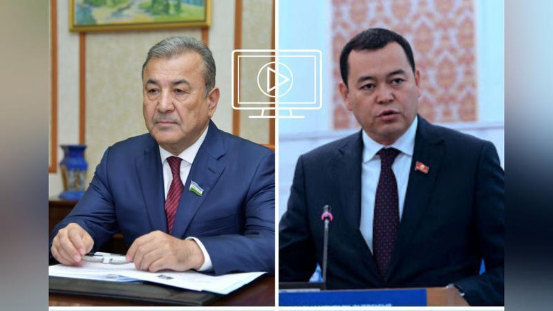 'Sodiq Safoev qirg`izistonlik hamkasbi bilan suhbatlashdi. Ikki tomon chegarada ro`y bergan so`nggi voqealardan xavotirini bildirdi'ning rasmi