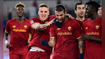 'Shomurodov zaxiradan maydonga tushgan bahsda "Roma" kichik hisobda g`alaba qozondi'ning rasmi