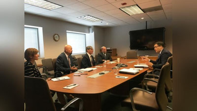 'O`zbekiston Respublikasi Adliya vaziri Vashingtonda Federal sud markazi vakillari bilan uchrashdi'ning rasmi