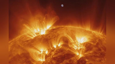 Изрображение 'Магнитная буря вновь обрушилась на Землю'