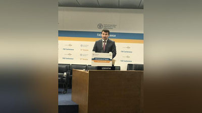 'O`zbekistonda qishloq xo`jaligini rivojlantirishda  keng ko`lamli islohotlar olib borilmoqda'ning rasmi