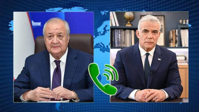 Изрображение 'Состоялся телефонный разговор глав МИД Узбекистана и Израиля'
