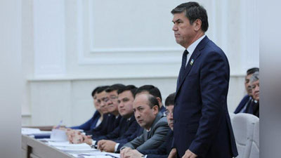 'Toshkent viloyati hokimi er ajratishda qonunni buzgani uchun hayfsan oldi'ning rasmi