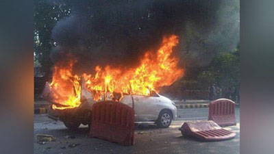 'Isroilning Hindistondagi elchixonasi yaqinida terakt sodir etildi'ning rasmi