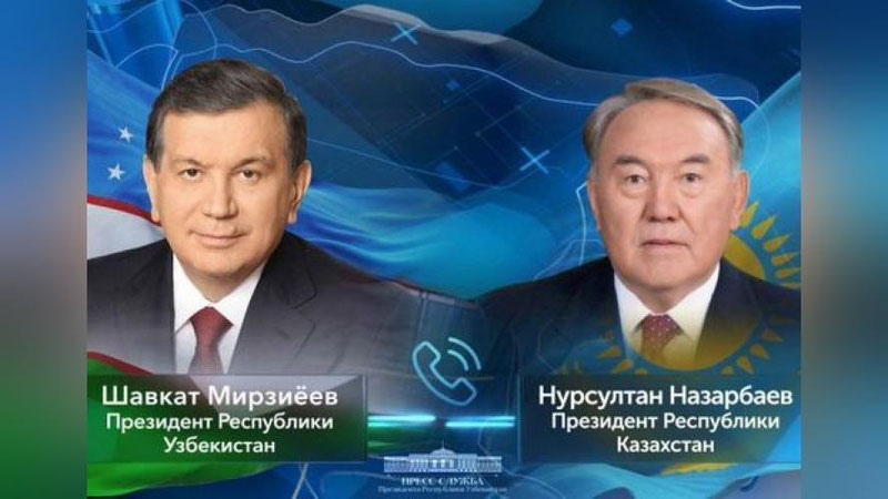 'Президент  Қозоғистон  Элбоши Нурсултон Назарбоев билан телефон орқали мулоқот қилди'ning rasmi