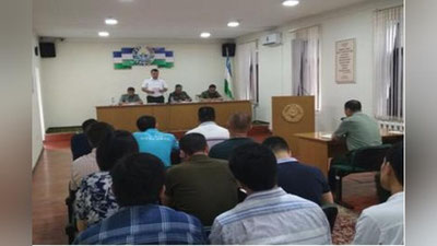 'Ishchi guruhning navbatdagi tashrifi Jizzax viloyatiga bo`ldi'ning rasmi