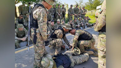 '”Фориш”да Ўзбекистон-Буюк Британия ҳарбийлари билан ҳамкорликда машғулотлар ўтказилмоқда(фото)'ning rasmi