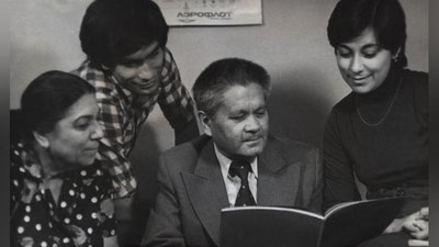 '​"Maftuningman" filmidagi Muhabbat "Xayrli oqshom" mehmoni'ning rasmi