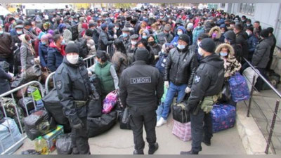 '2021 yilning olti oy mobaynida Rossiyadan 8,6 ming migrant chiqarib yuborilgan.'ning rasmi