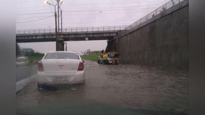 Изрображение 'Дорожные службы Ташкента подготовились к дождям'