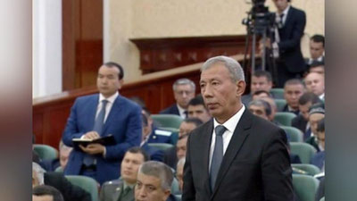 'Qurilish vaziri Shayxontohur tumaniga hokim etib tayinlandi'ning rasmi