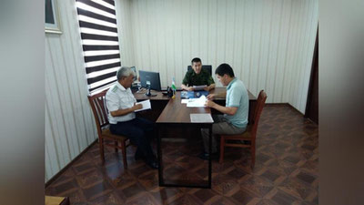 'MIB direktori o`rinbosari Andijonda sayyor qabul o`tkazdi'ning rasmi