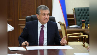 '​PREZIDENT ShAVKAT MIRZIYoEV RAISLIGIDA SAMARQAND ShAHRIDA VIDEOSELEKTOR YIG`ILIShI BOShLANDI'ning rasmi
