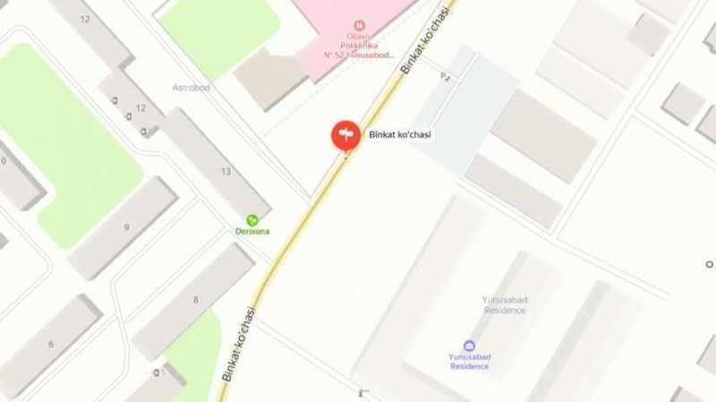 'Toshkentning Yunusobod tumanidagi ikkita ko`cha ikki kunga yopiladi'ning rasmi