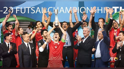 'Футзал бўйича U-20 Осиё чемпионлиги кимга насиб қилди?'ning rasmi